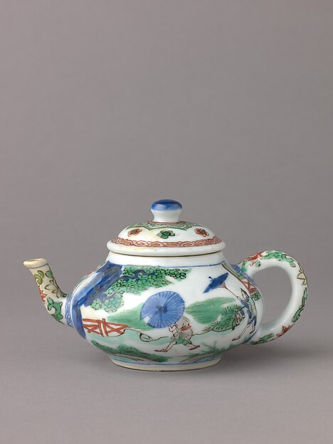 Small covered wine pot or teapot by Chinese, The Metropolitan Museum of Art