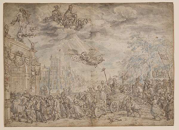 The Triumphal Entry of Frederik Hendrik of the Orange into The Hague