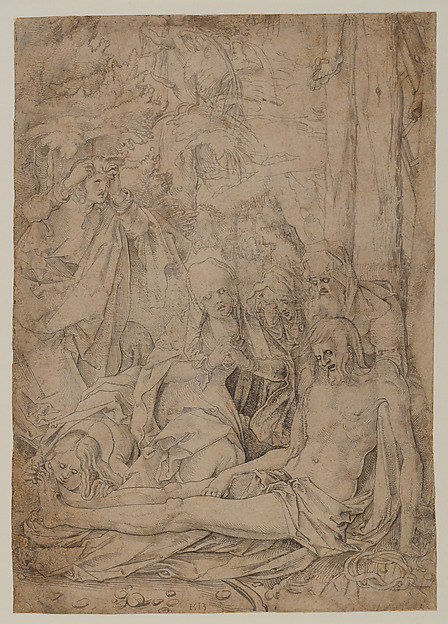 The Lamentation of Christ by Circle of Hans Baldung Grien