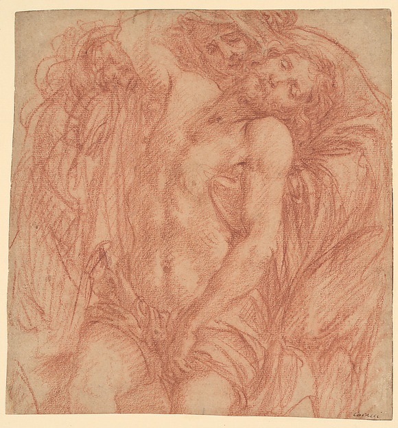 Study for a Pietà by Fabrizio Boschi