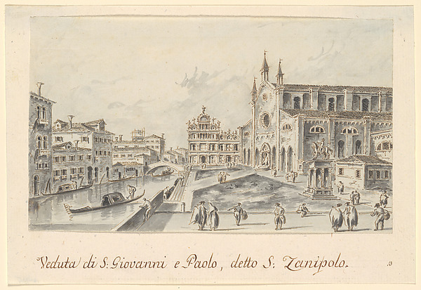 Campo Santi Giovanni e Paolo, Looking Toward the Scuola di San Marco