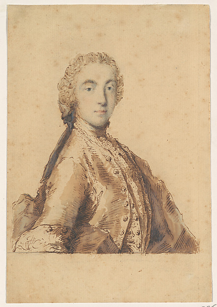 Half-Length  Study for a Portrait of a Young Man