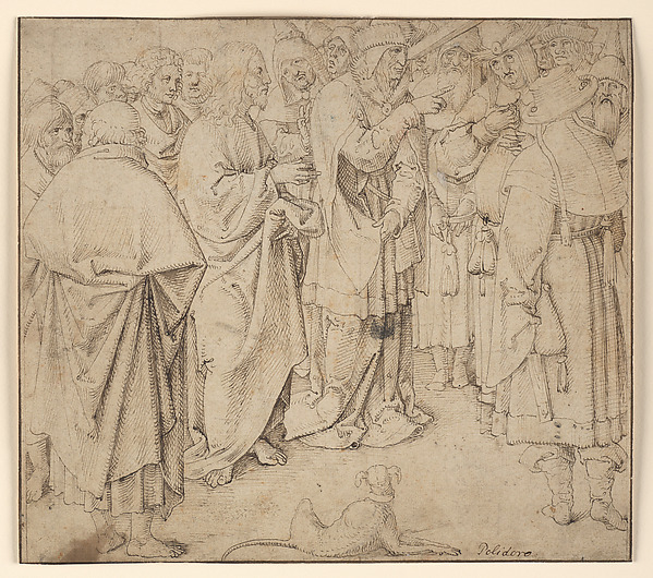 The Parable of the Beam and the Mote by Netherlandish