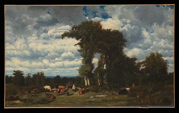 Landscape with Cattle at Limousin