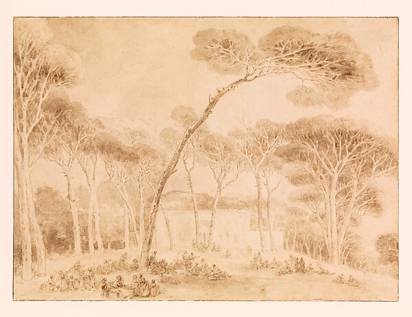 Imaginary View of a Roman Villa