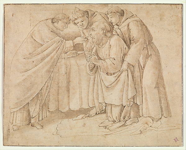 The Last Communion of Saint Jerome by Botticelli