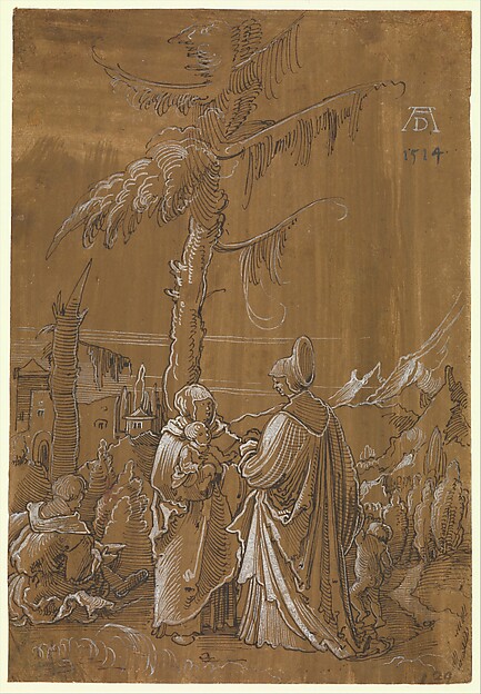 The Holy Family with Saint Elizabeth and the Infant Saint John by Albrecht Altdorfer