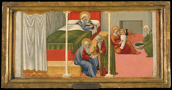 The Birth and Naming of Saint John the Baptist