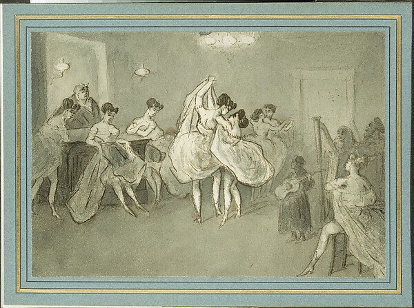 Women Dancing in a Brothel