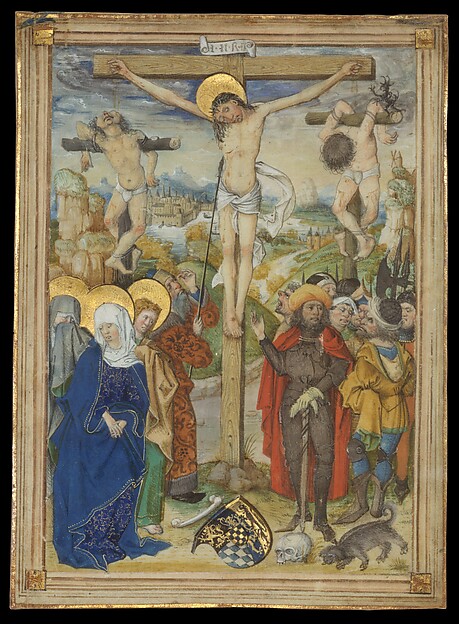 The Crucifixion by Housebook Master