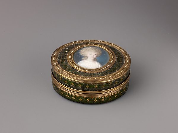 Snuffbox with a Portrait of a Woman by an unrecorded maker, The Metropolitan Museum of Art
