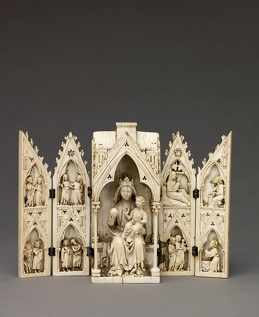 Tabernacle Polyptych with the Madonna and Child and Scenes from the Life of Chri