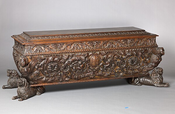 Unknown artist, Cassone