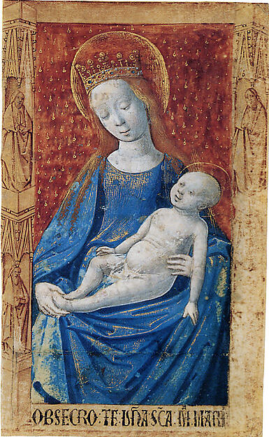 Virgin and Child by Master of Guillaume Lambert