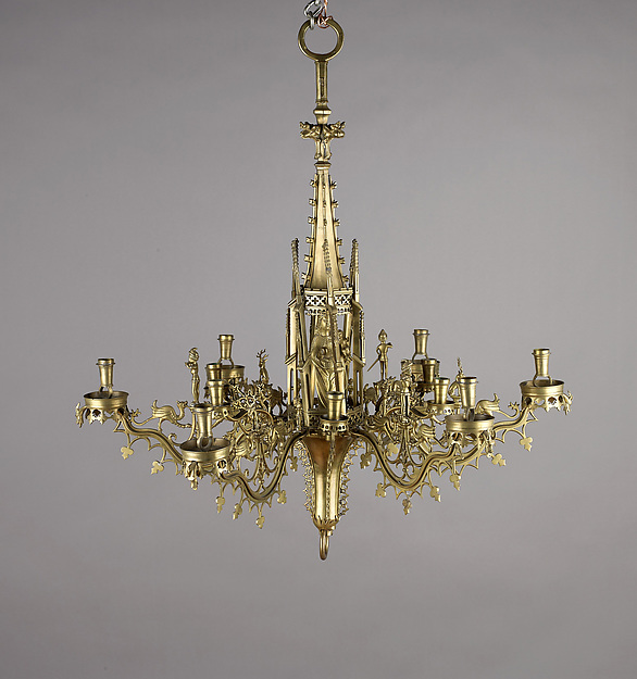 Chandelier with tabernacle (Kapellenkrone)
