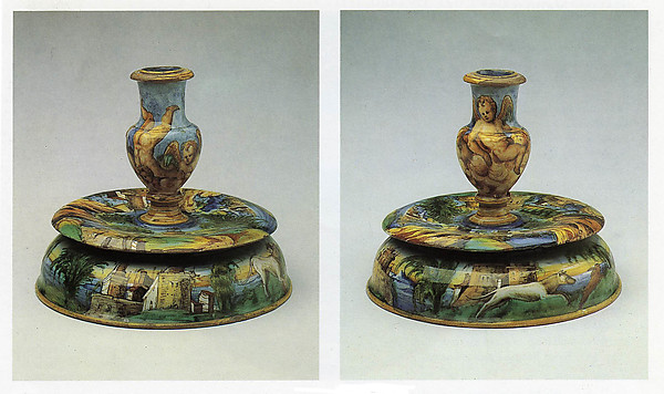 Pair of candlesticks (candelieri)