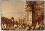 Canaletto (Giovanni Antonio Canal) | A Magnificent Pavilion by the ...